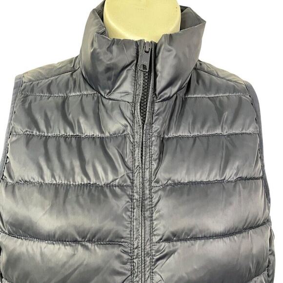 J Crew Womens Navy Blue Quilted Puffer Vest Jacket Outdoors Outerwear sz XXS - Picture 6 of 16